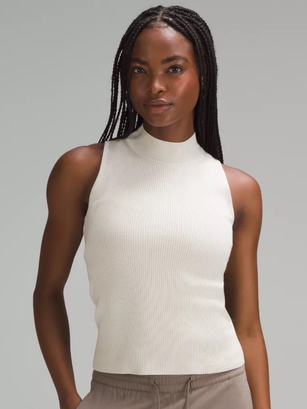 Lululemon Ribbed Wool-Silk-Blend Tank Top